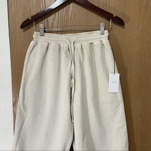 Stampd Glass Chains Sweat Short Distressed Mens L